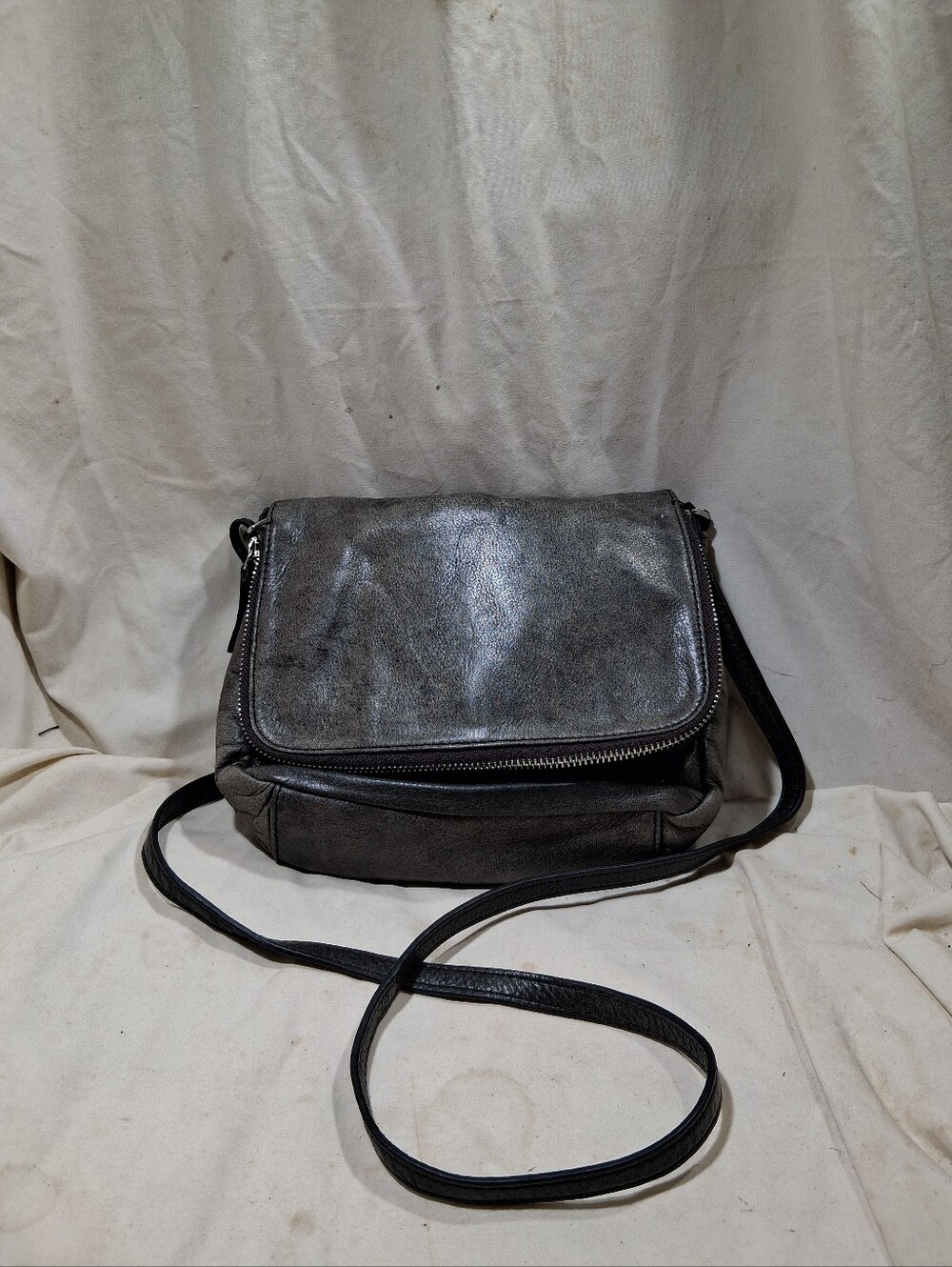 Margot all leather crossbody